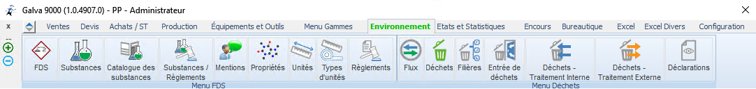 Module Environnement